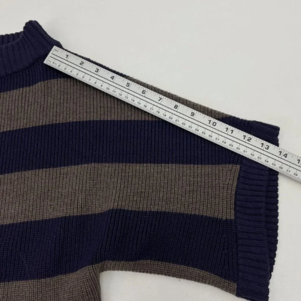 Tory Burch Striped 100% Wool Sweater - Picture 9 of 12